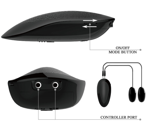 Мастурбатор ножками кверху с двойной вибрацией фото 9