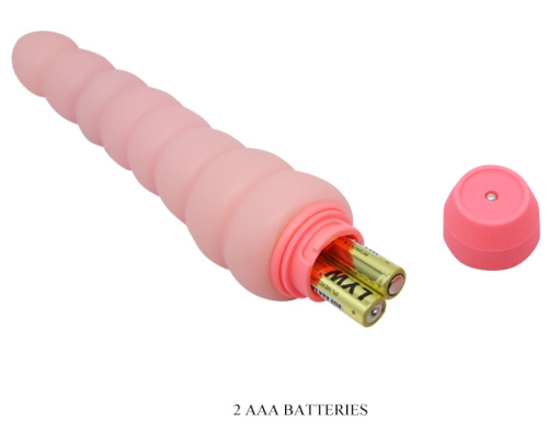 Рельефный вибратор с хребтом Flexi Vibe 19 см фото 7