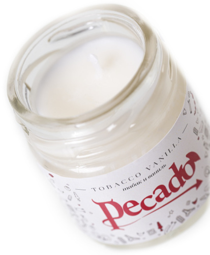 Массажная свеча Табак и Ваниль Pecado BDSM 35 мл фото 3