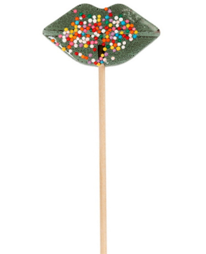 Карамельный леденец Губки 2 с конфетти фото 3