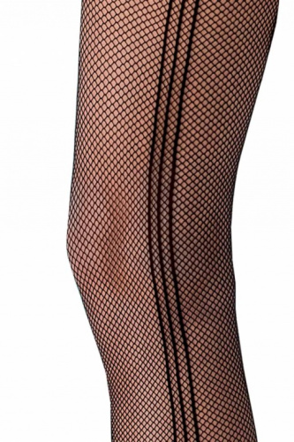 Колготки TI018 черные размер 3/4 фото 2