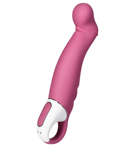 DEMO Розовый вибратор Satisfyer Vibes Petting Hippo для точки G