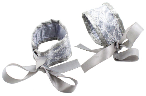 Нежный эротический набор декорированный кружевом фото 3