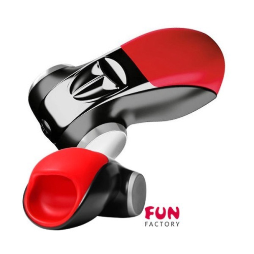 Мастурбатор Fun Factory Cobra Libre чёрно-красный фото 4