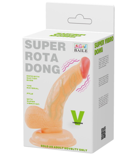 Реалистичный фаллос с присоской Super Dong 15 см фото 4