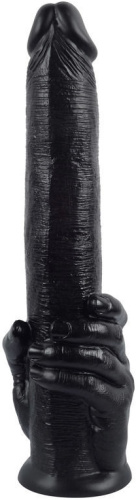 Черный фаллос X-Men Magic Hand Dildo 36 см фото 2