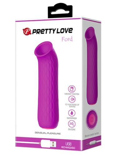 Универсальный вакуумный стимулятор Pretty Love Ford фото 8