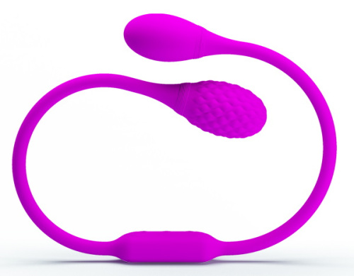 Двойной вибростимулятор Pretty Love Lovers Whip с рельефом фото 5