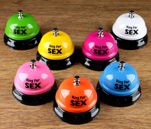 Звонок настольный Ring For Sex бирюзовый фото 2