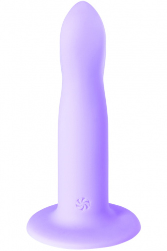 Гнущийся нереалистичный фаллос на присоске Flow Tender 17 см фото 2