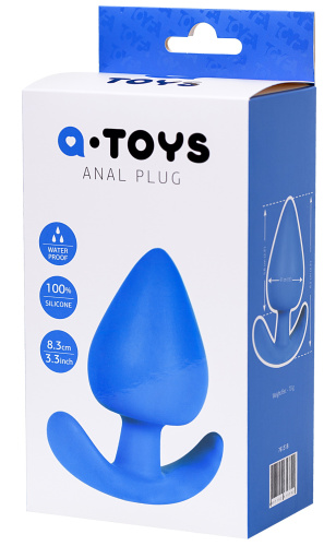 Силиконовая анальная пробка A-Toys by Toyfa Nosh фото 5