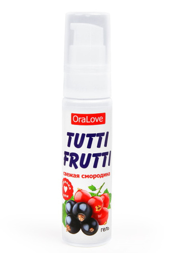 Оральный гель Tutti-Frutti свежая смородина 30 гр фото 2