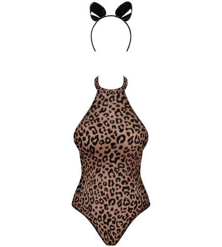 Боди с принтом дикой кошечки Leocatia L/XL фото 5