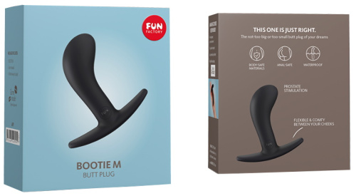 Анальный стимулятор Fun Factory Bootie Medium черный фото 6