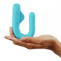 Смарт-вибратор с гибким корпусом MysteryVibe Crescendo, бирюзовый