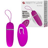 Вибро-яйцо с беспроводным управлением Pretty Love Debby
