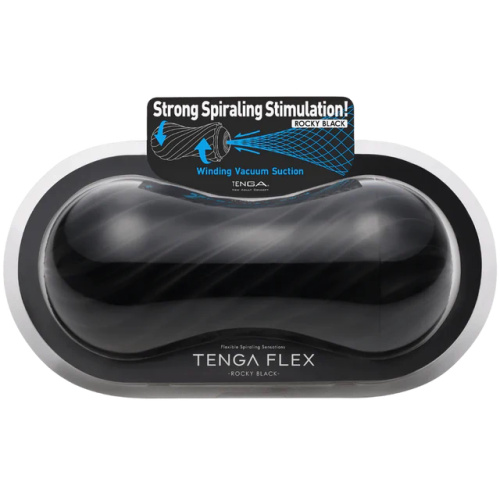 Мастурбатор Tenga Flex Rocky Black фото 10