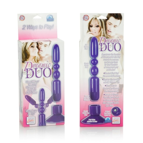 Анальный вибромассажер Dynamic Duo X-10 фото 2