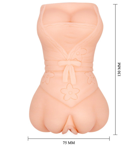 Компактный мастурбатор-вагина Crazy Bull с эффектом выделения смазки фото 7