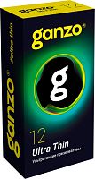 Презервативы Ganzo №12 Ultra Thin ультратонкие