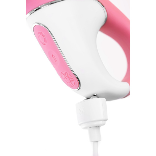 Расширяющийся анальный смарт-вибратор Satisfyer Air Pump Booty 5+ розовый фото 5