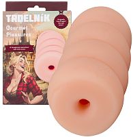 Оригинальный мастурбатор с уникальным рельефом Gourmet Pleasures Trdelnik