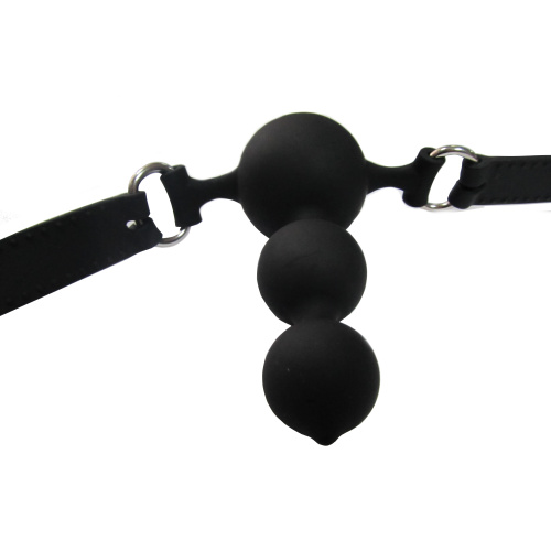 Силиконовый кляп-шарики Bad Kitty фото 5