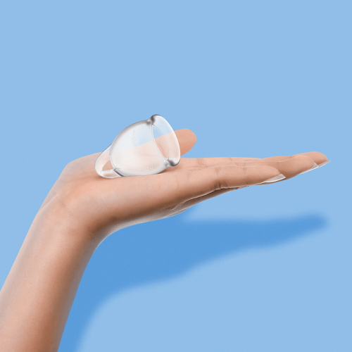 Набор менструальных чаш Satisfyer Feel Confident, прозрачный фото 2