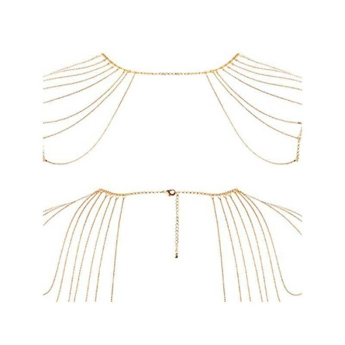 Бикини-цепочка Bijoux Magnifique Chain Shoulders Back Jewelry Gold золотая фото 2