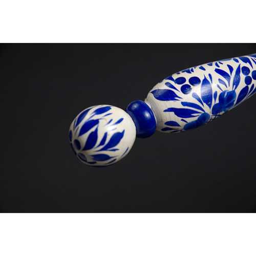 Кожаная плеть Гжель фото 6