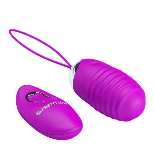 Виброяйцо ребристое с пультом дистанционного управления Jessica фото 3