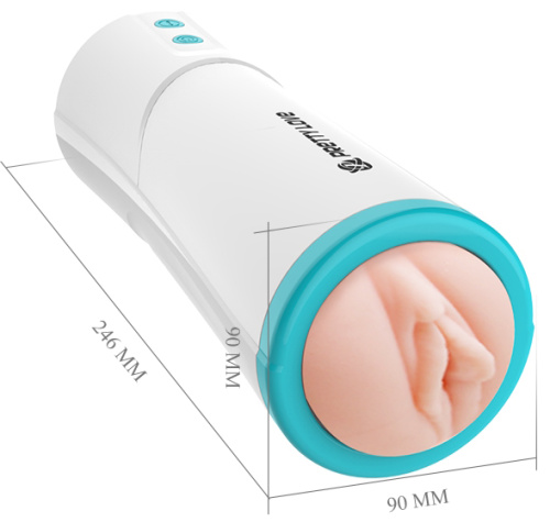 Мастурбатор Pretty Love Aby с поступательными движениями и функцией посасывания фото 8