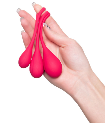 Вагинальные шарики Satisfyer Yoni Power 1 красные фото 2