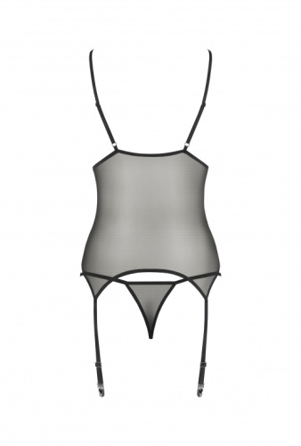 Черный корсет Vendi L/XL фото 4