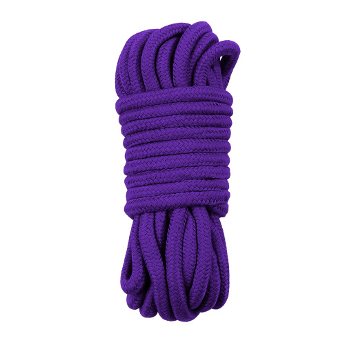 Веревка для бондажа фиолетовая Fetish Bondage Rope 10 м фото 2