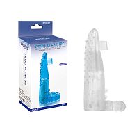 Вибронасадка на пенис Super Tongue Clear