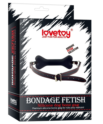Кляп-трензель Bondage Fetish Dog Bone Gag фото 9
