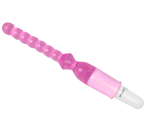 Розовый анальный вибратор фото 3