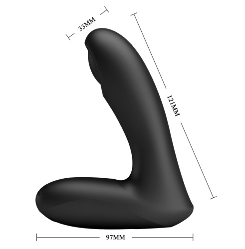 Перезаряжаемый смарт-массажер простаты с пульсацией Pretty Love Archenemy фото 9