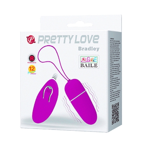 Виброяйцо с беспроводным управлением Pretty Love Bradley фото 9