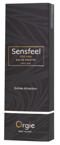 Туалетная вода с феромонами для мужчин Orgie Sensfeel 10 мл фото 6