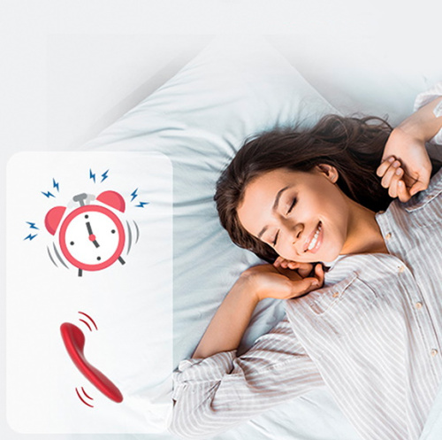 Смарт-вибратор в трусики Magic Motion Nyx красный фото 6