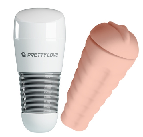 Мастурбатор-вагина в колбе Pretty Love Kitty фото 2