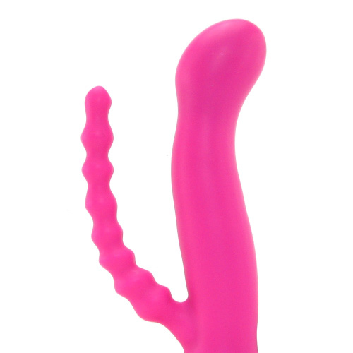 Насадка к трусикам 10-Function Silicone Love Rider Double Riders фото 2