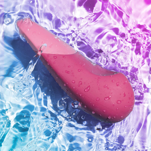 Клиторальный вибратор Womanizer Vibe темно-розовый фото 12