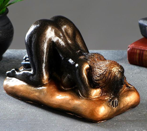 Копилка Лолита, бронзово-золотой фото 2