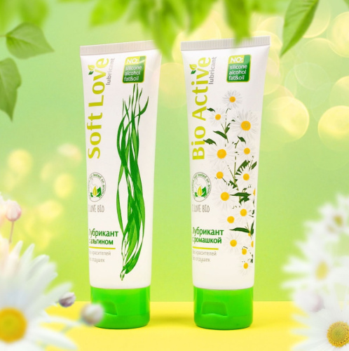 Лубрикант с ромашкой и пантенолом Bio Active 50 гр фото 3