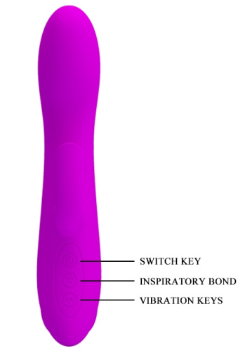 Вибратор с посасывающим эффектом Pretty Love Flirt фото 7