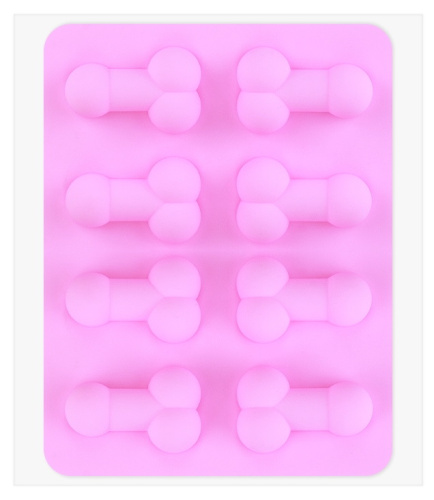 Силиконовая форма для льда/шоколада Pecker Chocolate/Ice Tray