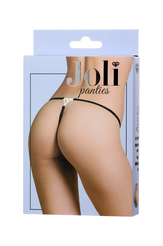 Трусики со стразами Joli Laura черные OS фото 5